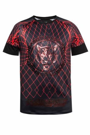 Patterned t-shirt with tiger motif, zdjęcie 1 Patterned t-shirt with tiger motif od Plein Sport